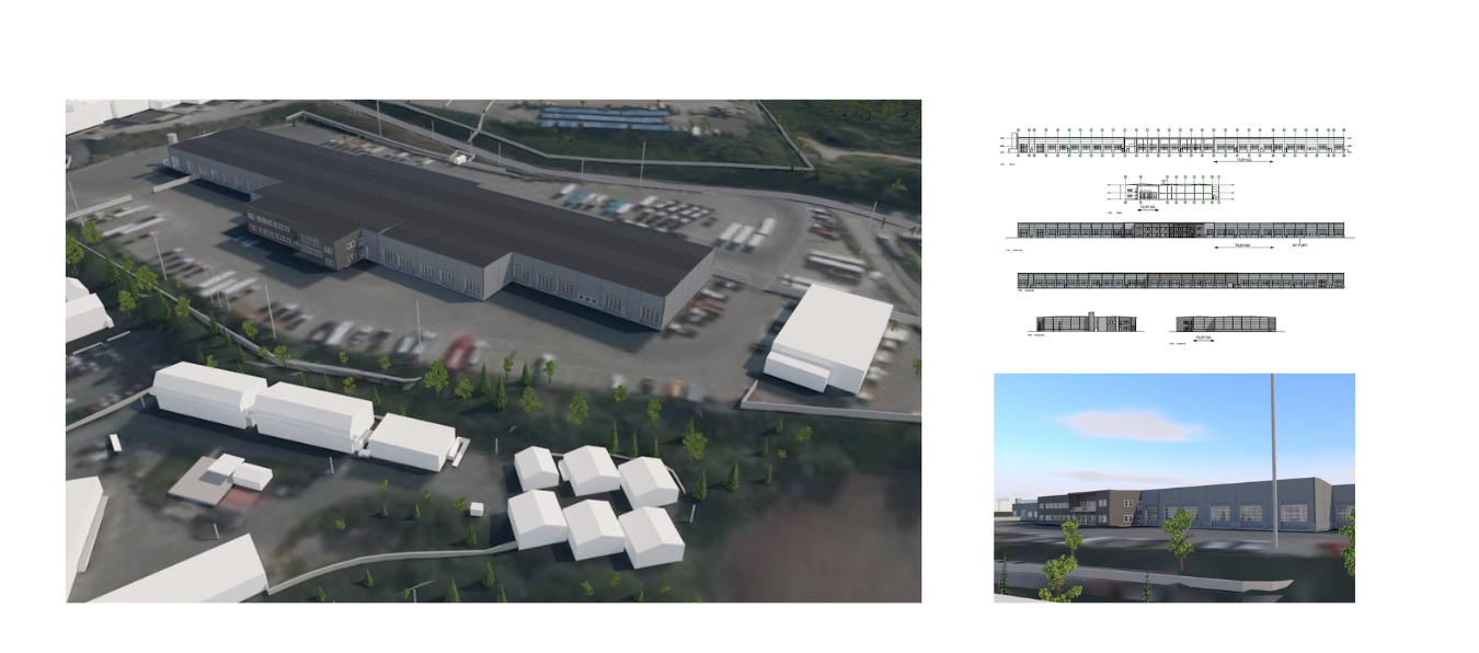 Wist Last og Buss - tilbygg 